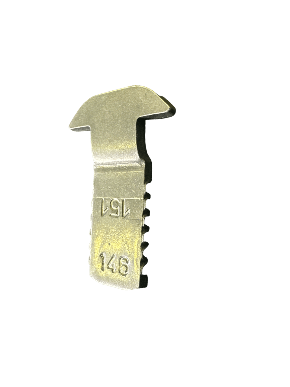 Crochet de cuvette Savio 146/151 Longueur : 38 mm Largeur : 19 mm